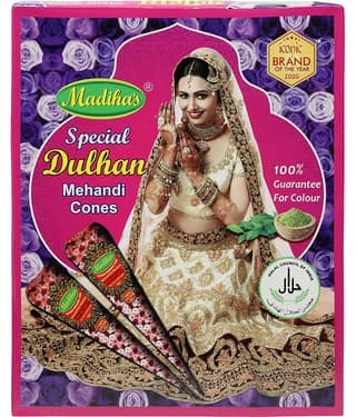 MADIHA'S Natural Henna 360 g Pack of 12