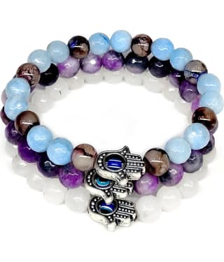 DAIVYA WELLNESS - Multicolor Bracelet ( Pack of 3 )