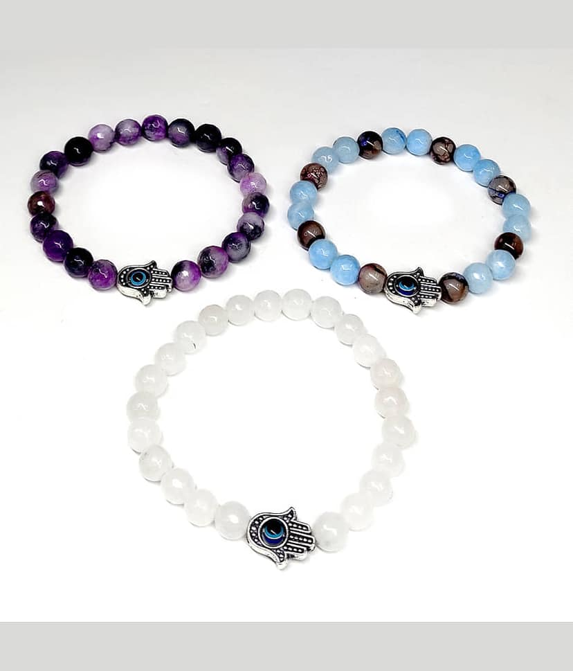 DAIVYA WELLNESS - Multicolor Bracelet ( Pack of 3 ) view 2