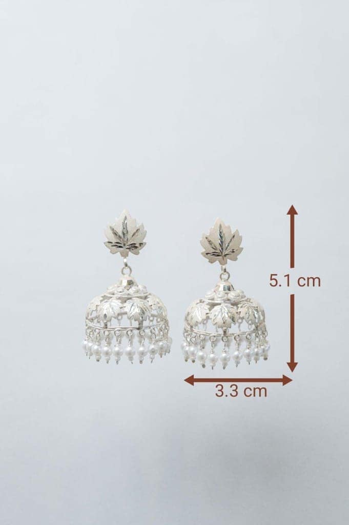 Chinar Jumkhi Earrings view 3