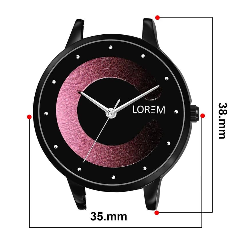 LOREM New Stylish Dial Analog Watch for Women-UF view 5