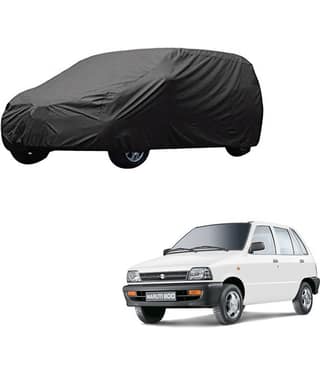 Autoretail Grey Color Car Cover Polyster For Maruti Suzuki 800