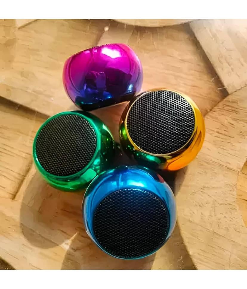 QitmirMKT Mini Bluetooth Speaker (Mix Color) MS1 5 W Bluetooth Speaker Bluetooth v5.0 with 3D Bass Playback Time 4 hrs Assorted view 2