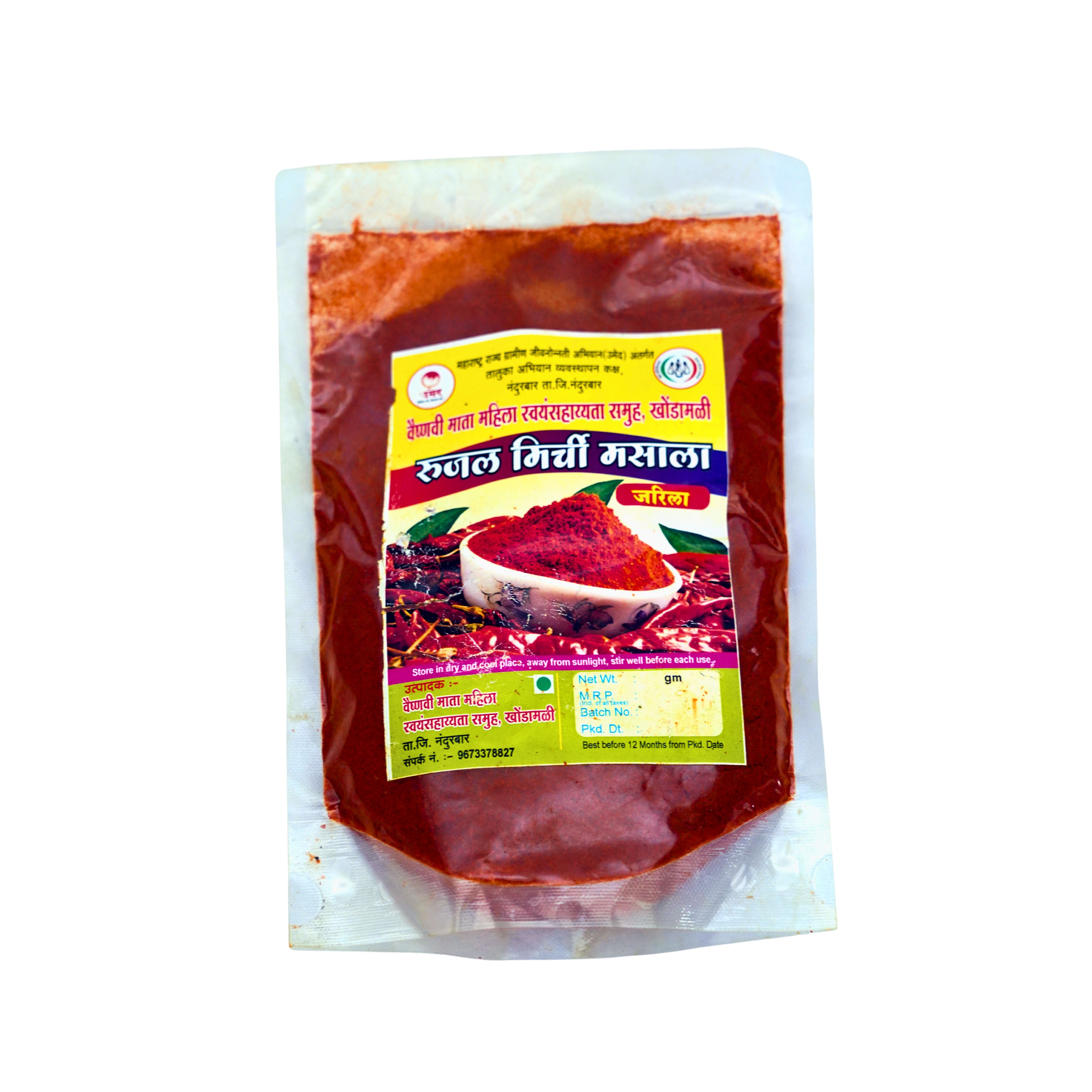 Rujal Mirchi Masala Jarila Tez Mirchi Powder 500 g
