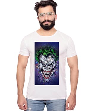 Nityanand Enterprises White Cotton Blend T-Shirt