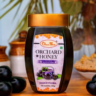Orchard Honey Jamun Flora Honey Pure & Premium Honey for Immunity Original Fresh Honey 250gm