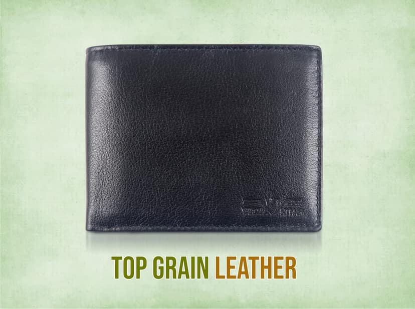 Vital King Men Trendy Black Genuine Leather RFID Wallet (13 Card Slots) view 2