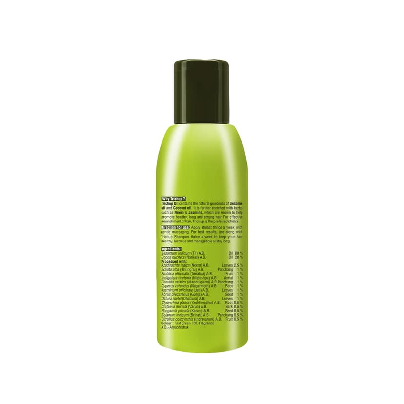 Trichup Healthy Long & Strong Hair Oil 200 ml – Nourishing Herbal Hair Growth & Strength view 3