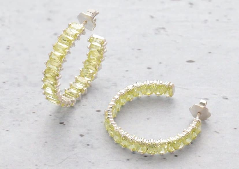 Irise Hoop Earring - Pastel Colours view 2