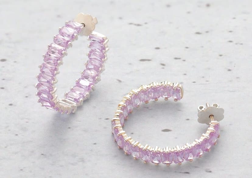 Irise Hoop Earring - Pastel Colours view 4