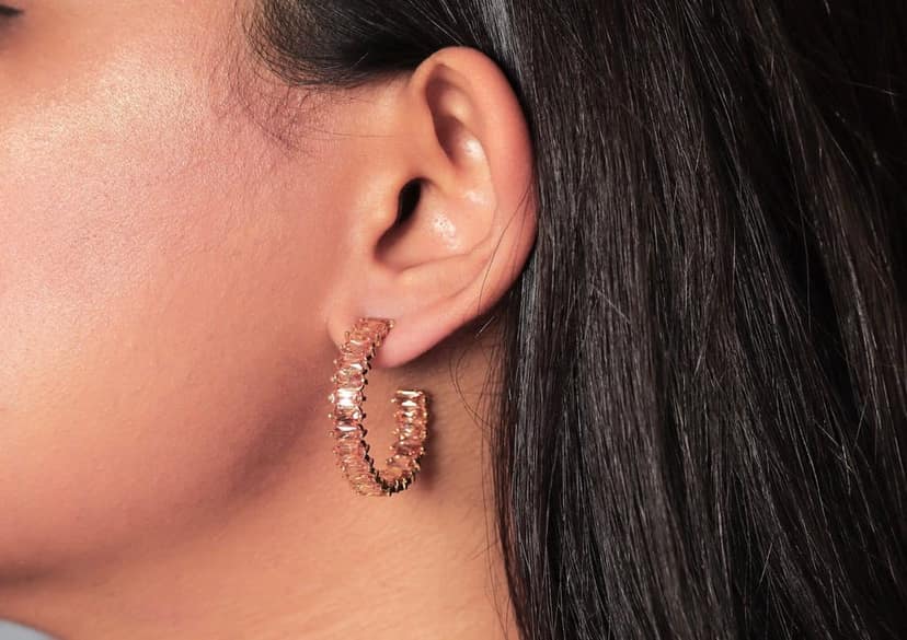 Irise Hoop Earring - Pastel Colours view 5