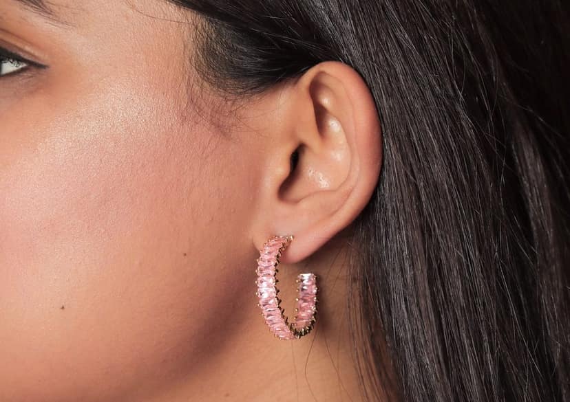 Irise Hoop Earring - Pastel Colours view 7