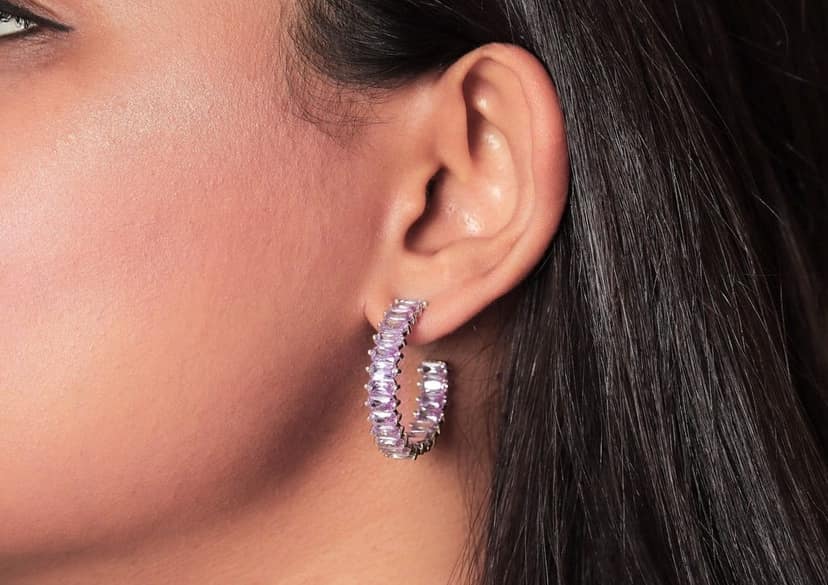 Irise Hoop Earring - Pastel Colours view 8