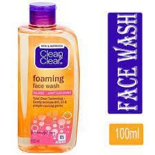 CLEAN-CLEAR FOAMING F.WASH 100ML
