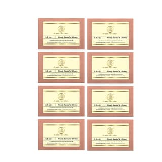 Khadi Natural Woody Sandal & Honey Soap Combo Pack Of 8 – 100gm Each