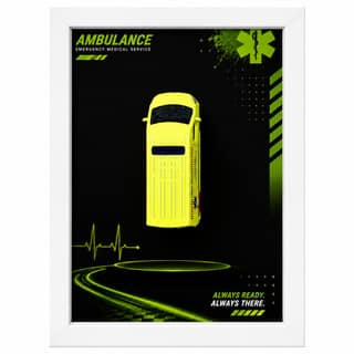 Ambulance Die Cast Frame