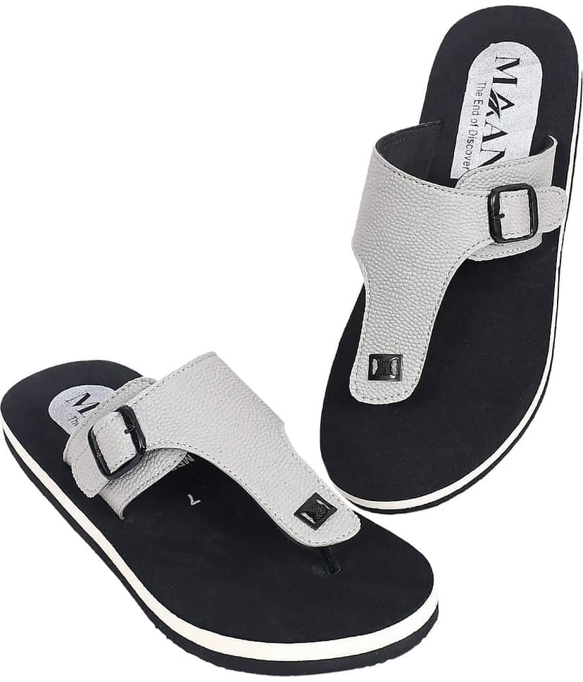 MAAN Grey Men's Daily Slipper