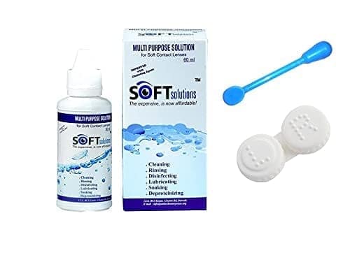 GREEN AND HONEY MD SPARKLE 2 PAIR MONTHLY COLOR CONTACT LENS WITH CASE, LENS HOLDER AND 60 ML SOLUTION (PACK OF 2 PAIR) view 2