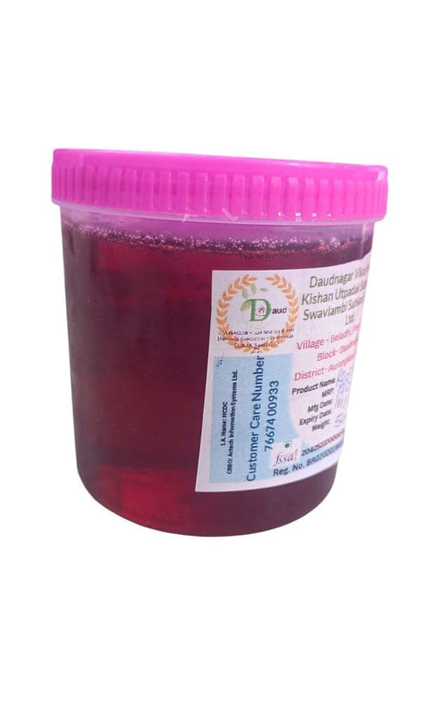 Red Kudrum Jelly - 500g Jar by Daudnagar Vikas Mahila Kishan Utpadak Sangathan view 4