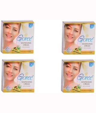 DIARA Goree Beauty Cream With Lycopene Night Cream 30 gm Pack of 4