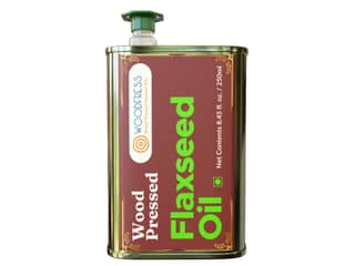 WOODFRESS Flaxseed Oil Cold Pressed - 250 ml, Omega 3 Alsi Oil, Linseed Oil, Javas/Jawas Alsi ka Tel for Cooking, Wood Pressed Flax Seed Oil - 250ml