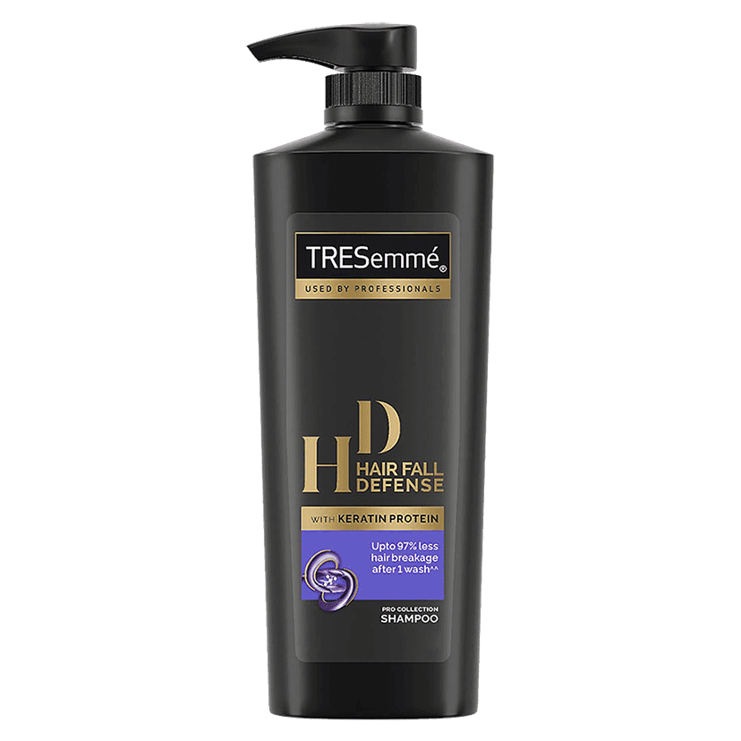 Tresemme Hair Fall Defense Pro Collection Shampoo - With Keratin Protein, Upto 97% Less Hair Breakage After 1 Wash, 580 Ml Bottle