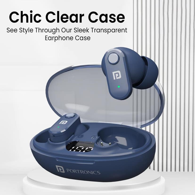 Portronics Harmonics Twins S16 in Ear Wireless TWS Earbuds view 2