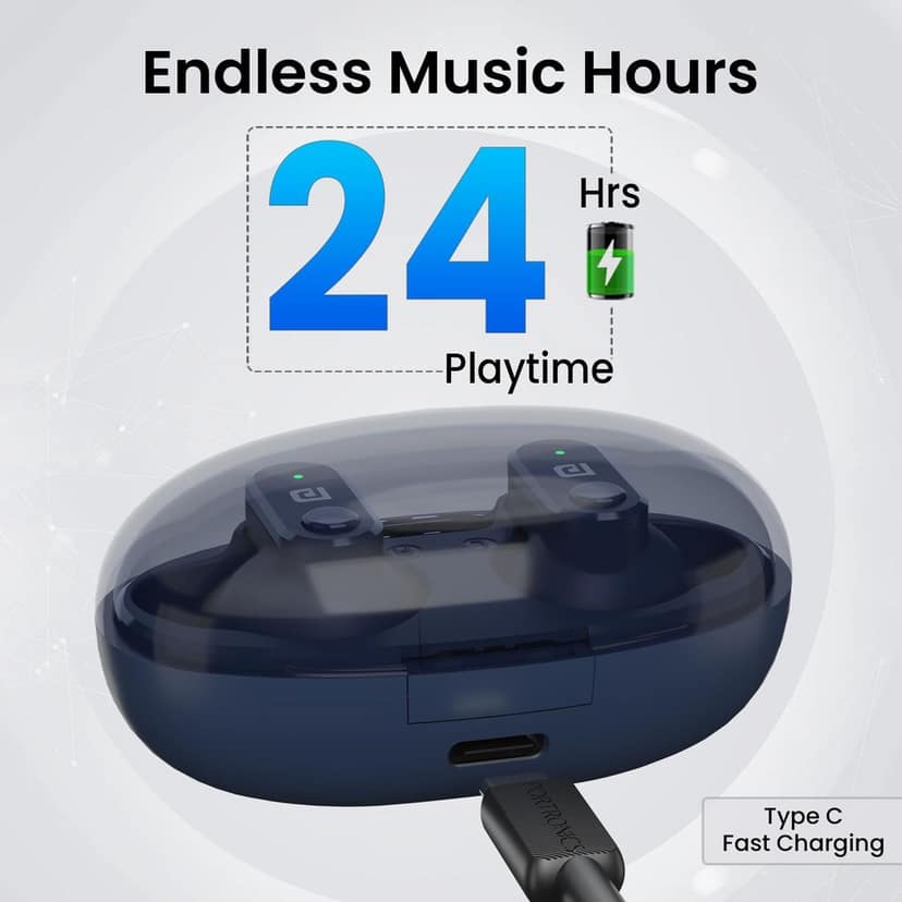 Portronics Harmonics Twins S16 in Ear Wireless TWS Earbuds view 6