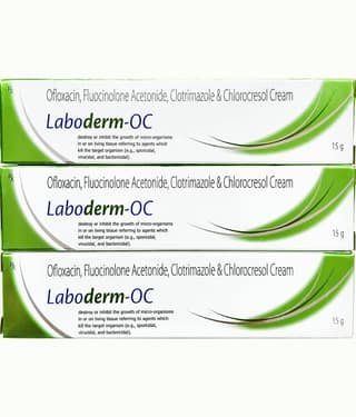 Laboderm Oc Face Cream 15 Gm (Pack Of 3)