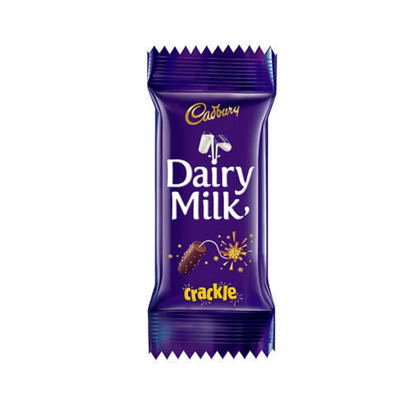 Cadbury Dairy Milk Dairy Milk - Crackle Chocolate, 42 G (Pack Of 3) view 2