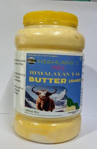 Himalayan Yak Butter (Ghee) - Pure and Natural from the Himalayan Range of Sandakpur