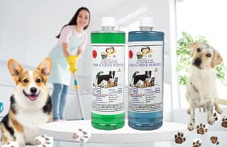 Swacch Stain & Odour Remover (1 Litre) (Combo Pack of 2) Jasmine & Lavender