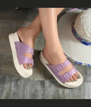 Monoction Purple Women's Slide