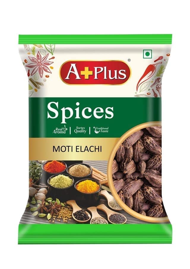 Aplus Moti Elaichi Black 50gm(pouch) view 3