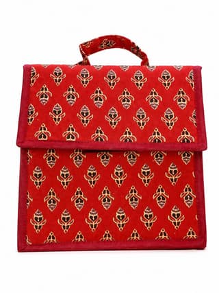 Rajasthani Handmade Cotton Handbag | Jaipuri Printed Cloth Ladies Bag | Traditional Ethnic Bag