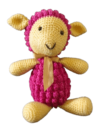 Baby Sheep Crochet Toy