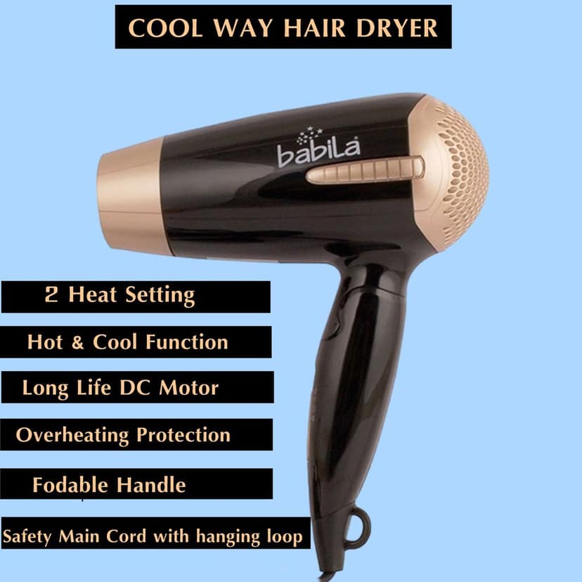Babila COOL WAY Hair Dryer-BHD-E34 view 6