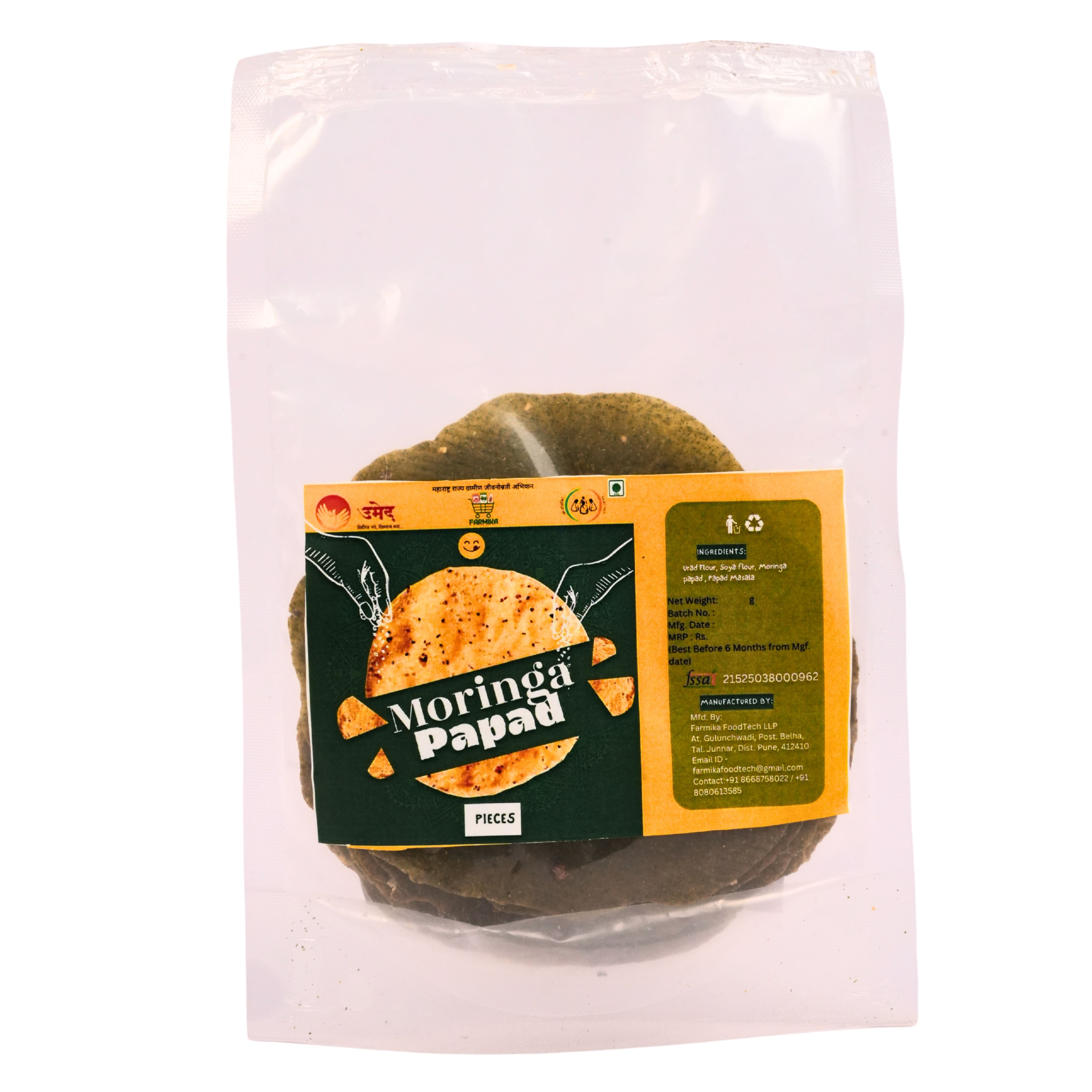 FARMIKA Moringa Papad