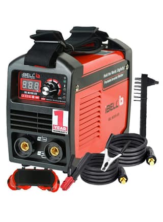 iBELL M200-89 Inverter ARC Welding Machine 200A | Portable IGBT Welder with Hot Start & Anti-Stick | 220V ±15% | Supports 1-4mm Electrodes | Compact Welding Machine for Home & Professional Use