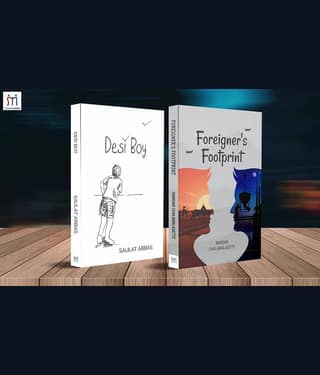 Combo of 2 Books of Stuggles in Foreign Country By Nandan ChalamalasettiSaulat Abbas