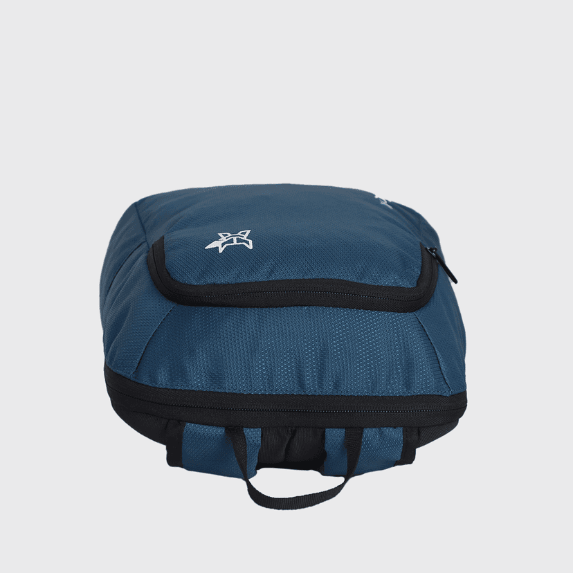 Arctic Fox Pug Prussian Blue Backpack view 8