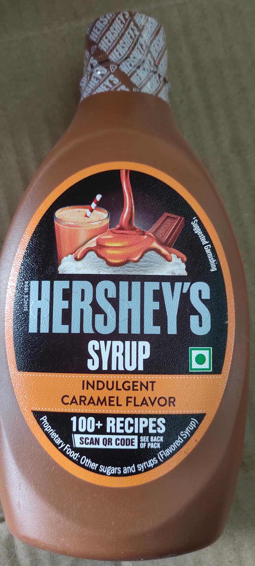 Hersheys Carmel Syrup,