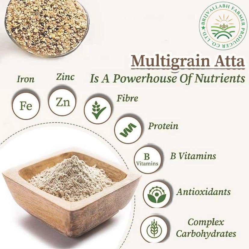 Multigrain Atta - 1000g view 3
