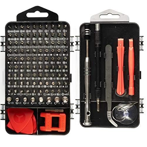 AGARO 115pcs Precision Screwdriver Set, for Smartphone, Mobile, Laptop, Tablet, Game Console and Household Repair view 2