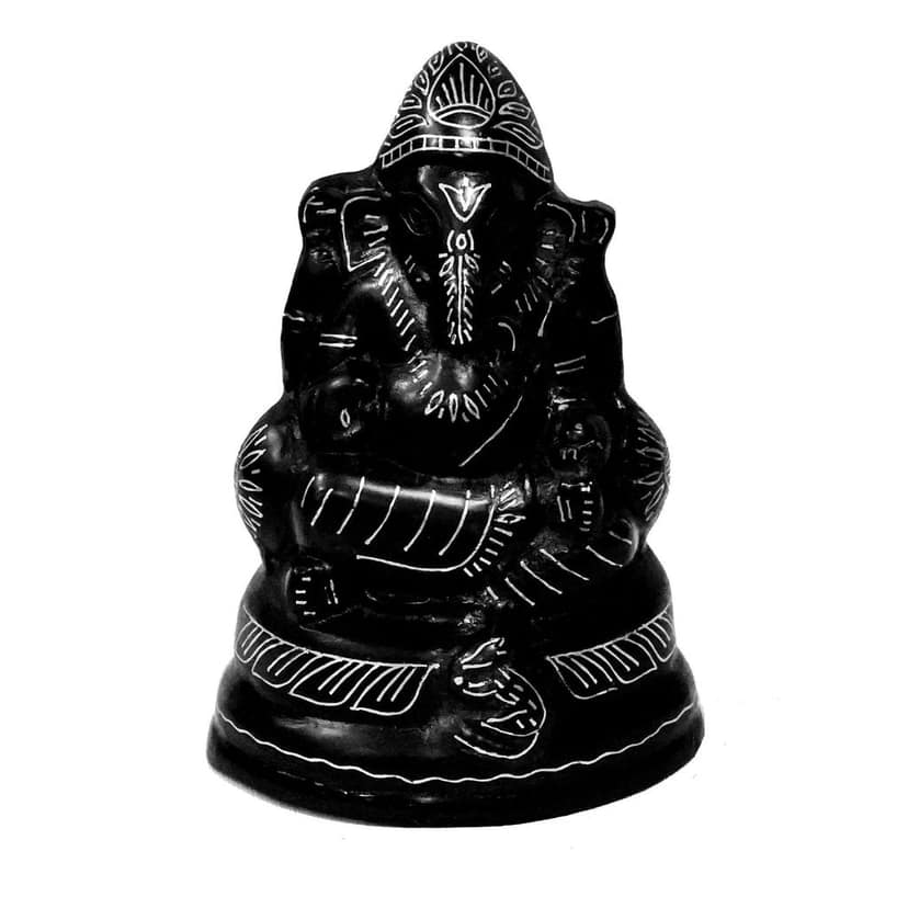 Bidri Work Ganesh Soulid Small Tarkshi (1SMTDCOKA07901)