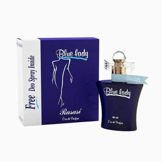 Rasasi Blue Lady Eau De Parfum 40ml With Free Deodorant Spray Long Lasting Floral Luxury Perfume for Women