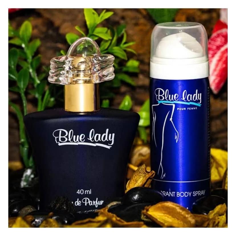 Rasasi Blue Lady Eau De Parfum 40ml With Free Deodorant Spray Long Lasting Floral Luxury Perfume for Women view 3