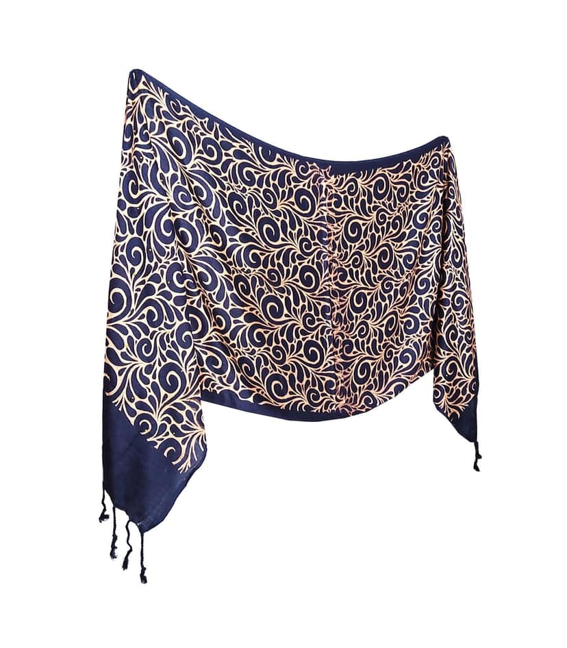 Printed Satin Stoles Scarf for Women & Girls view 2