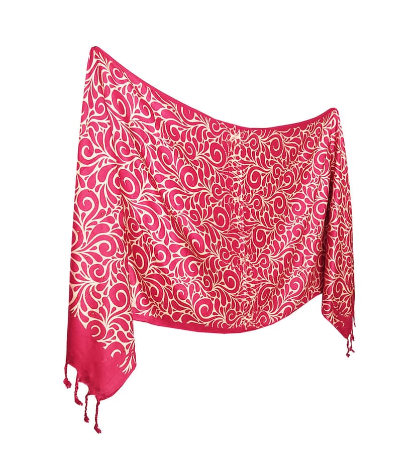 Printed Satin Stoles Scarf for Women & Girls view 3