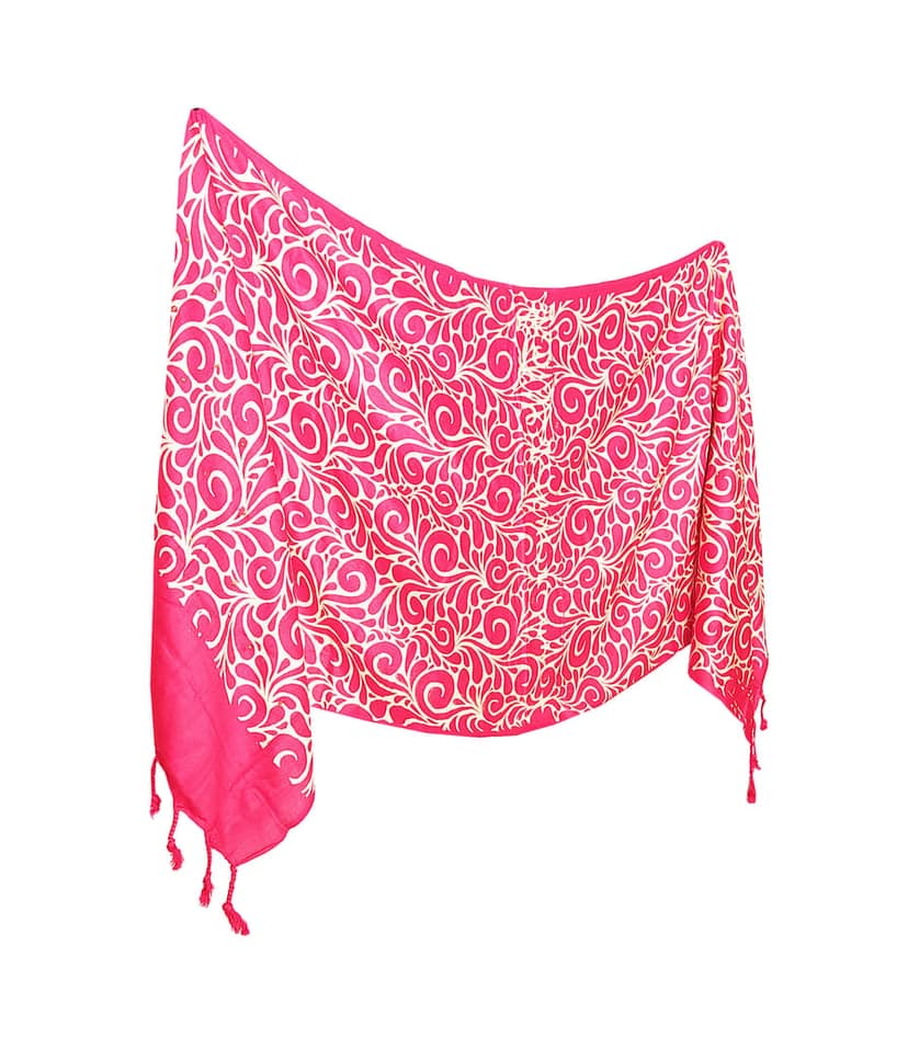 Printed Satin Stoles Scarf for Women & Girls view 5